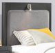 Najarian Furniture Loft Black Storage Twin Panel Bed-1