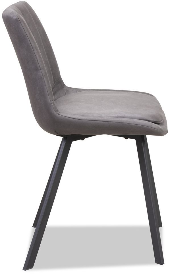 Mazin Furniture Carrie 5-Piece Deep Charcoal Dining Set-3