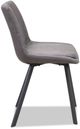 Mazin Furniture Carrie 5-Piece Deep Charcoal Dining Set-3