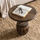 Classic Home Amira Natural Small Accent Table-5