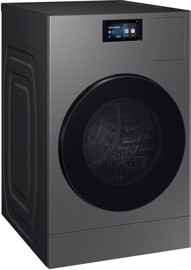 Samsung Bespoke 5.3 Cu. Ft. Dark Steel AI Laundry Combo-2