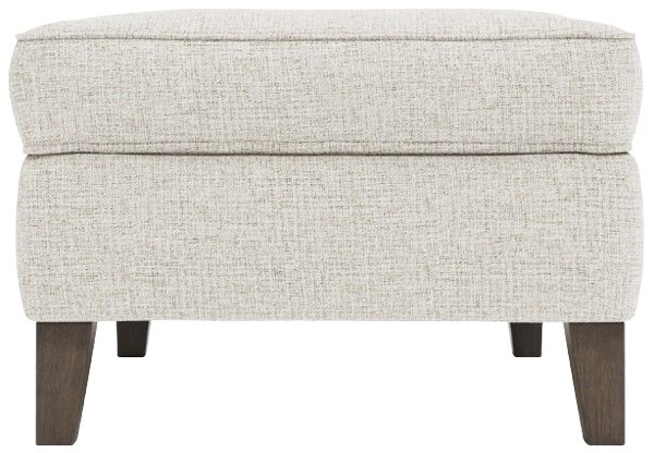 Bernhardt Addison Bernhardt Living White Ottoman-3