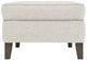 Bernhardt Addison Bernhardt Living White Ottoman-3