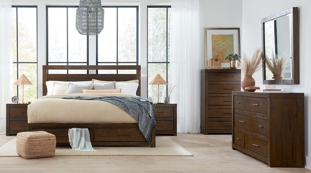 aspenhome® Modern Loft Brownstone Dresser-1