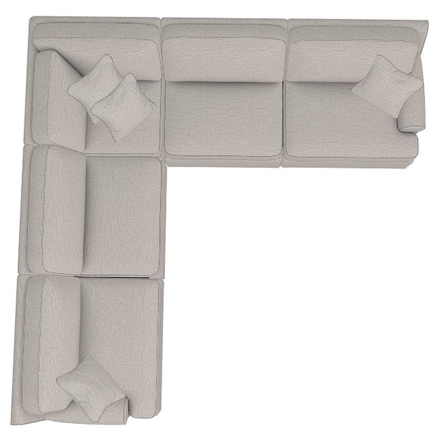 La-Z-Boy® Alani 5-Piece Almond Sectional-3