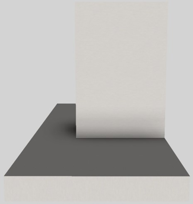 Vent-A-Hood® 42" Stainless Steel Contemporary Wall Mounted Range Hood-1