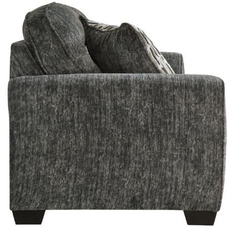 Signature Design by Ashley® Lonoke Gunmetal Sofa-2