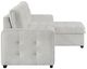 Global Furniture USA Chalk Reversible Sofa Bed -4