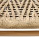 Dovetail Furniture Lumen Black/Natural Rattan/Teak Outdoor Dining Chair-5