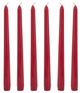 A & B Home Red Unscented Soy Wax Taper-0