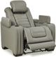 Signature Design by Ashley® Backtrack 3-Piece Gray Power Reclining Living Room Set-3