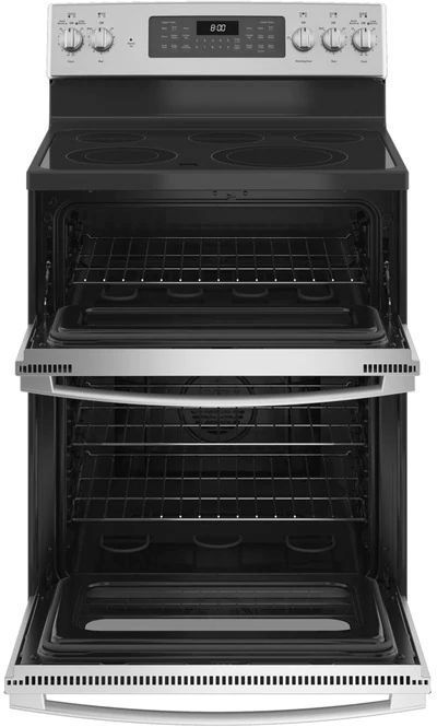 GE® 30" Stainless Steel Freestanding Electric Range-2