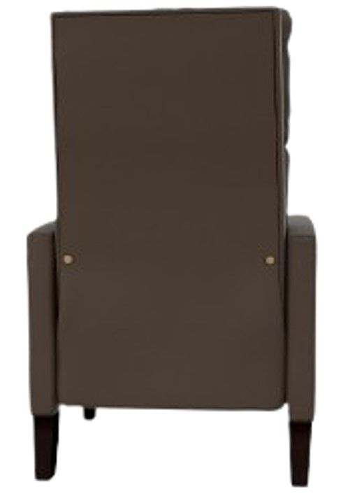 Best® Home Furnishings Customizable Janae Leather Power High Leg Recliner with Espresso Legs-3