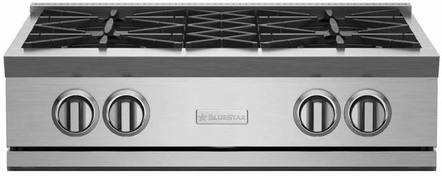 BlueStar® RNB Series 30" Stainless Steel Liquid Propane Gas Rangetop-0