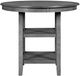 New Classic® Home Furnishings Gia 5-Piece Gray Counter Height Table Set-4