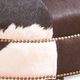 Campio Furniture Legacy Leather Robert Cream/Dark Brown Ottoman-1