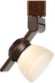 Cal® Lighting & Accessories Rust/White Track Light-1