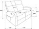 Coaster® Hamilton 2-Piece Charcoal Gray Manual Reclining Sofa Set-4