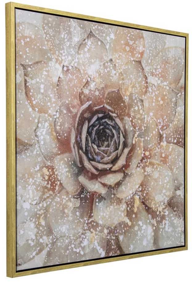YHD Blushing Bloom Wall Art-2