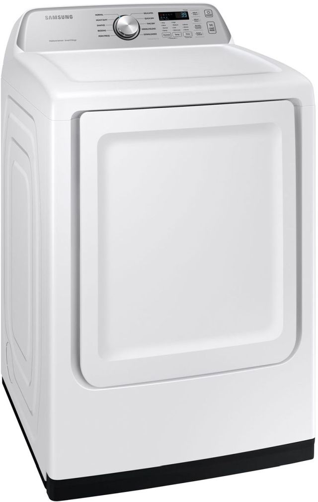 Samsung 3500 Series 7.4 Cu. Ft.  White Glass Electric Dryer-1