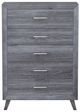 Emerald Home Rappa Warm Gray 5-Drawer Chest-2