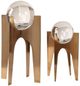 Uttermost® Ellianna 2-Piece Copper Bronze Crystal Spheres Set-2