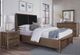 Vaughan-Bassett Woodbridge Black/Dark Cashmere King Upholstered Panel Storage Bed-1