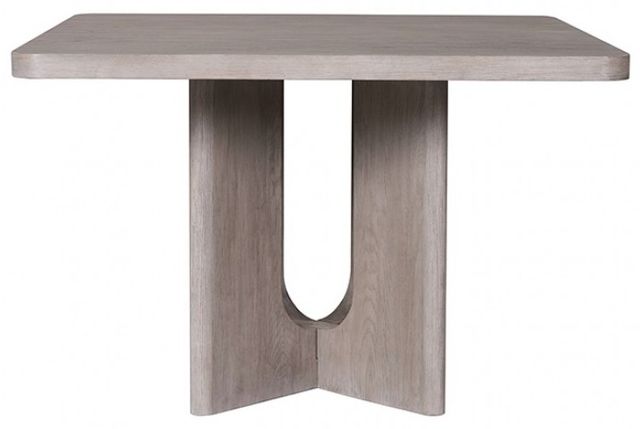 Furniture of America® Sterling West White Oak Square Counter Table-2