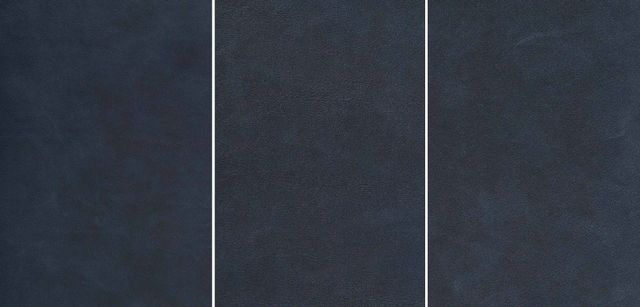 Bassett® Furniture Sanford BenchMade Nubuck Navy Leather Loveseat-2