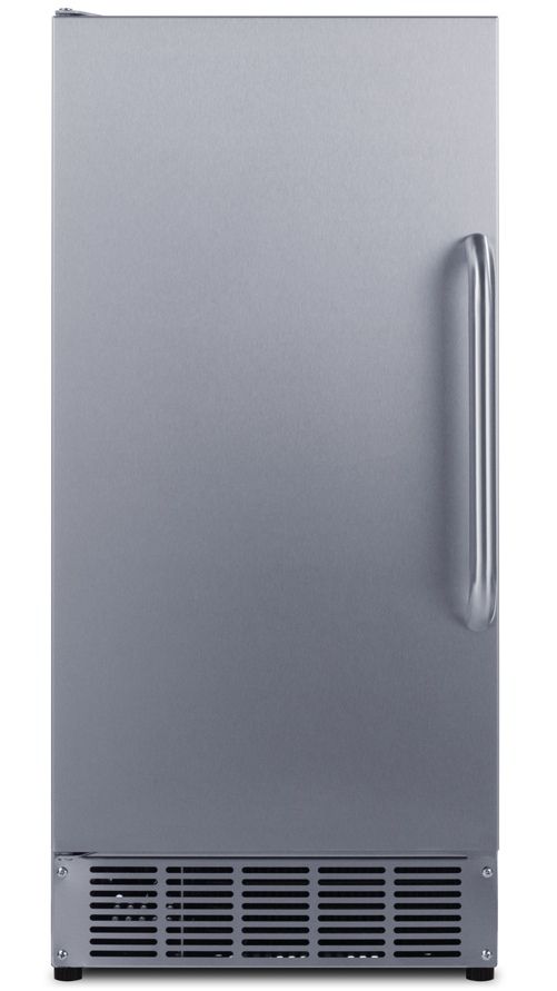 Summit® 15" 45 lb. Stainless Steel Undercounter Ice Maker-0