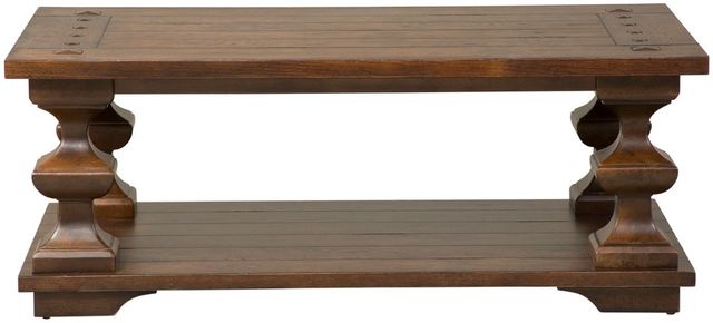 Liberty Furniture Sedona Kona Brown Cocktail Table-2