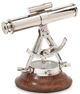 A & B Home Silver Vintage Telescope Compass Decorative Object-5