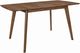 Coaster® Alfredo Natural Walnut Rectangular Dining Table-0