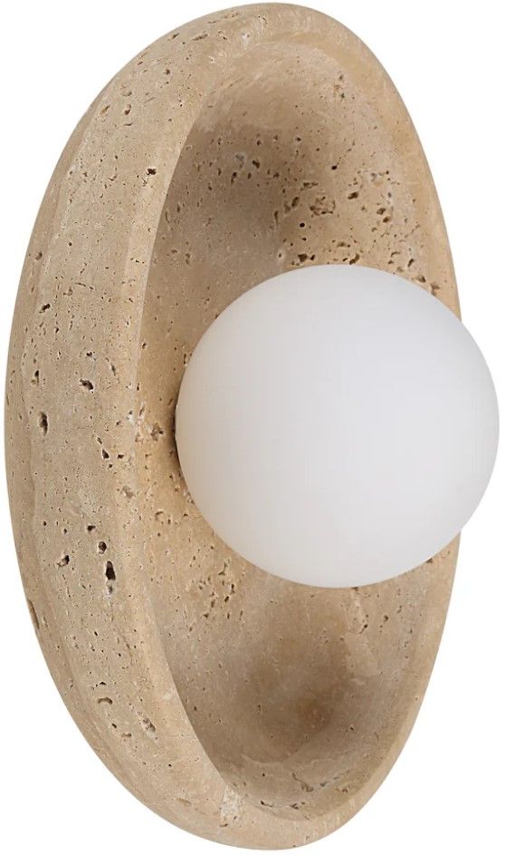 Renwil® Myrtos Beige Wall Sconce-0