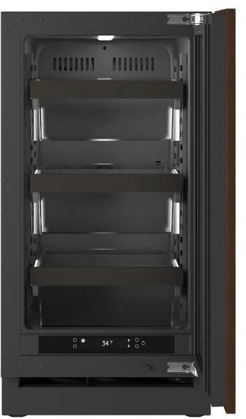 U-Line® Seamless Collection 18" 3.5 Cu. Ft. Panel Ready Refrigerator with Glass Door-3