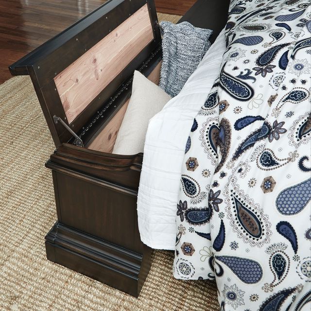 Pulaski™ Caldwell Brown King Storage Bed-3