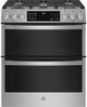 GE Profile™ 30" Fingerprint Resistant Stainless Steel Slide In Natural Gas Range-0