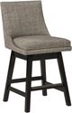 Signature Design by Ashley® Tallenger Beige 39" Upholstered Swivel Bar Stool -0