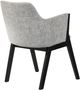 Armen Living Renzo 2-Piece Light Gray Dining Chairs-2