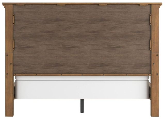 Signature Design by Ashley® Vandenmore Medium Brown California King Panel Bed-3