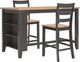 Signature Design by Ashley® Gesthaven 3-Piece Natural/Brown Counter Height Dining Table Set-0