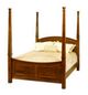 Urban Collections Jamestown Square Poster Bed-Michaels-0