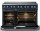 Viking® 5 Series 48" Slate Blue Pro Style Induction Range with Polished Chrome Trim-1