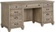 Magnussen Home® Lancaster 2-Piece Dovetail Gray Credenza and Hutch Set-4