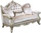 New Classic® Home Furnishings Monique Champagne Loveseat-0