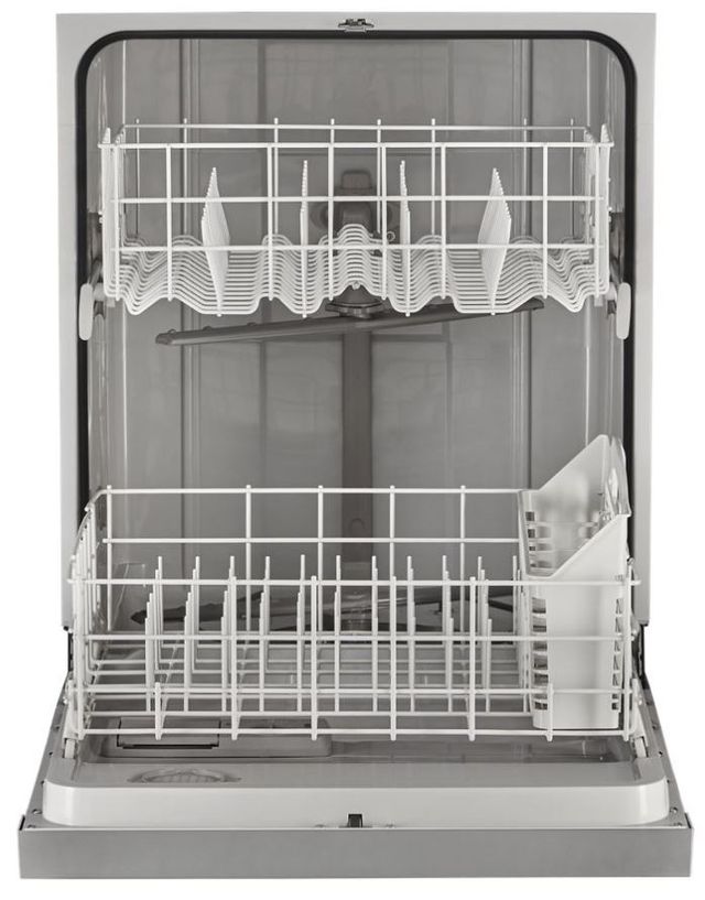 Whirlpool® 24" White Front Control Built In Dishwasher-1