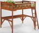 Night & Day Furniture™ Ginger Cherry Twin Loft Bunk Bed with Straight Desk-0
