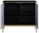 ACME Furniture Quilla Black/Gray Console Cabinet-4