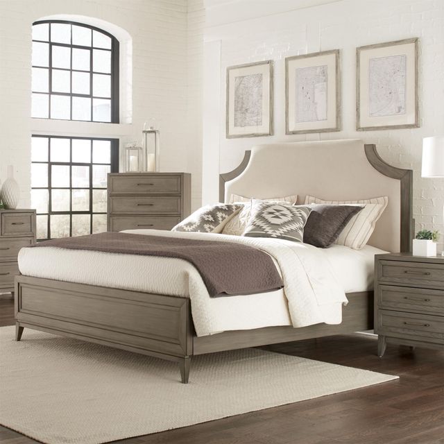 Riverside Furniture Vogue Queen Upholstered Bed-1