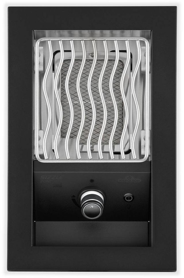 Napoleon Built-In 700 Series 10" Matte Black Single Infrared Burner, Propane-4